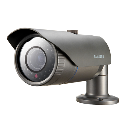 Hanwha Wisenet HCO-7070R 4MP Wisenet HD+ Bullet CCTV Camera - Varifocal Lens, IP66/IK10, 30m IR, Dual Power