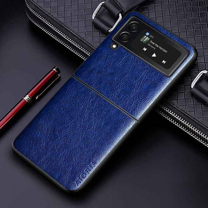 Samsung Z Flip Leather Case