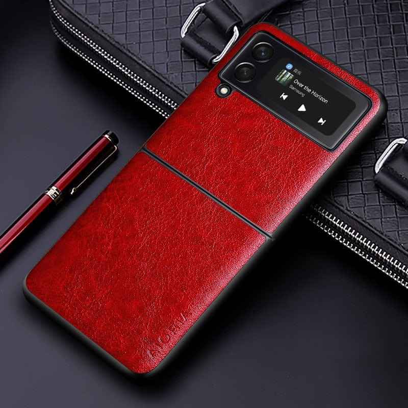 Samsung Z Flip Leather Case