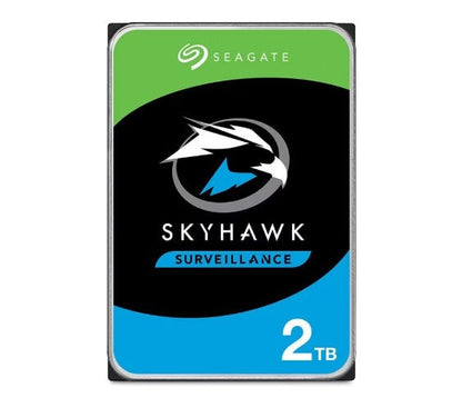 Seagate SkyHawk 2TB Surveillance Hard Drive – 3.5" SATA 6Gb/s, ImagePerfect™, 256MB Cache, Rescue Data Recovery, ST2000VX017 for CCTV