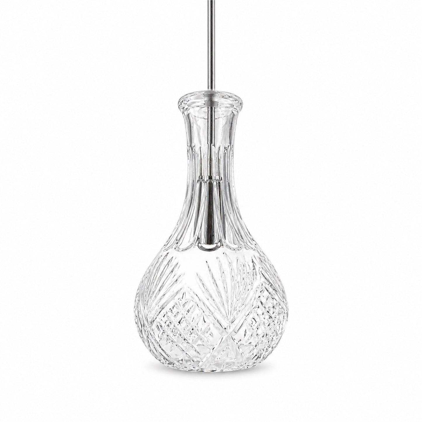 Sherry Wine Decanter Glass Pendant Light