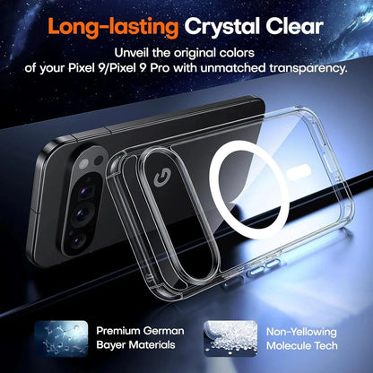 Google Pixel 9 Shockproof Clear Case