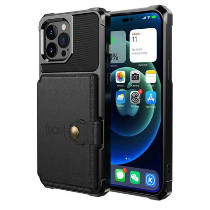 iPhone Shockproof Wallet Case