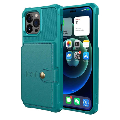 iPhone Shockproof Wallet Case