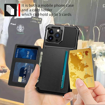 iPhone Shockproof Wallet Case