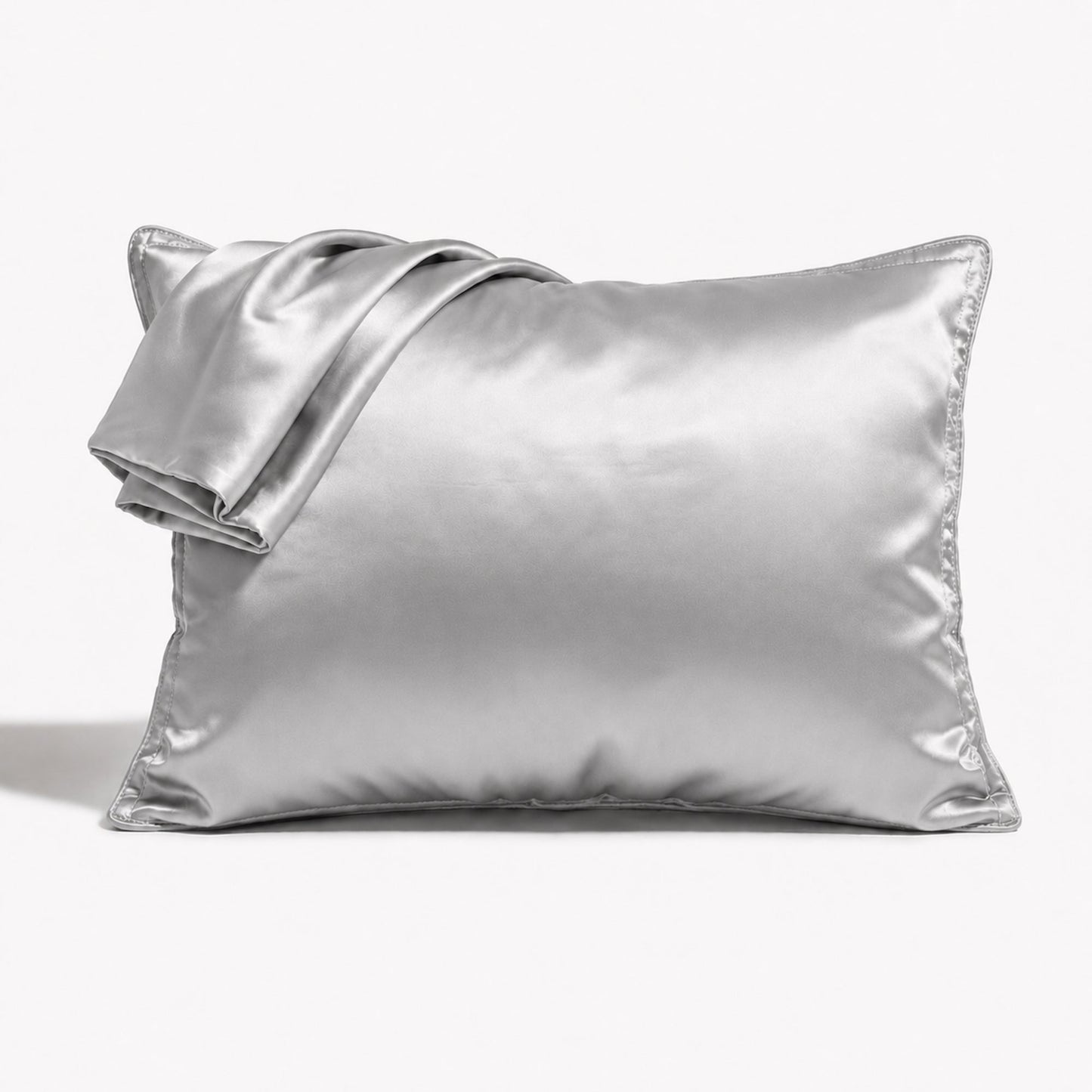 Satin Pillowcase Set - Silver