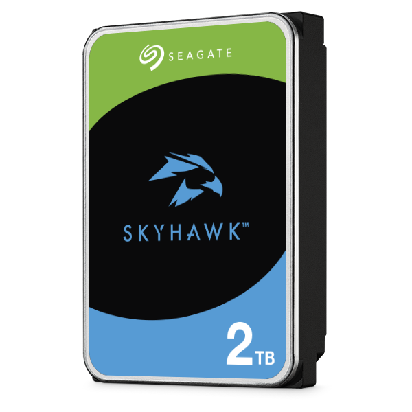Seagate SkyHawk 2TB Surveillance Hard Drive – 3.5" SATA 6Gb/s, ImagePerfect™, 256MB Cache, Rescue Data Recovery, ST2000VX017 for CCTV