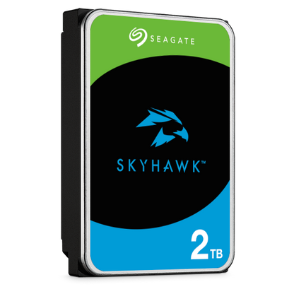 Seagate SkyHawk 2TB Surveillance Hard Drive – 3.5" SATA 6Gb/s, ImagePerfect™, 256MB Cache, Rescue Data Recovery, ST2000VX017 for CCTV
