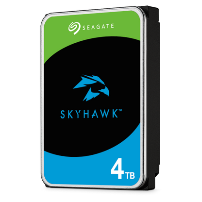 Seagate SkyHawk 4TB Surveillance Hard Drive – 3.5" SATA 6Gb/s, 256MB Cache, ImagePerfect™, Rescue Data Recovery, ST4000VX016 for CCTV