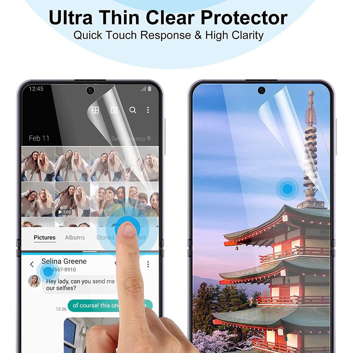 Samsung Z Flip Hydrogel Screen Protector
