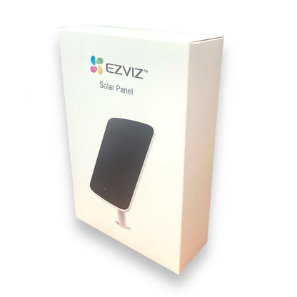 EZVIZ Solar Panel-E | High-Efficiency Type-C Solar Charger for EZVIZ Battery Cameras | Weatherproof IP65, 6.18W Output, 4m Cable