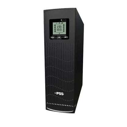PSS XL+3000 3000VA Line Interactive UPS – Pure Sine Wave, Rack/Tower Convertible with Intelligent Power Management