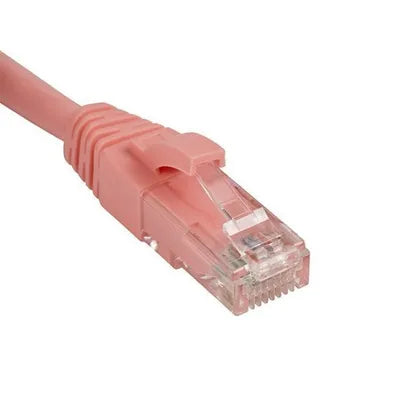 10m RJ45 CAT6 Ethernet Network Cable Pink – 250MHz, 24AWG Bare Copper, Gold-Plated Connectors (SKU: 004.002.7008)