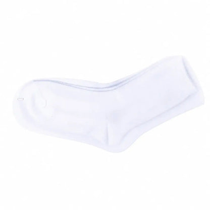 Unisex 12 Pairs White Premium Cotton School Socks