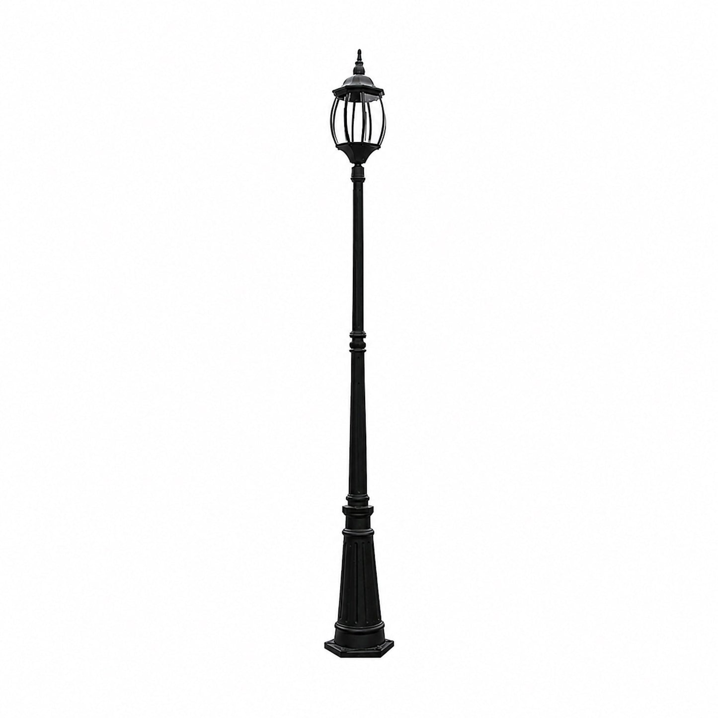 Victorian Garden Lamp Post  - Black