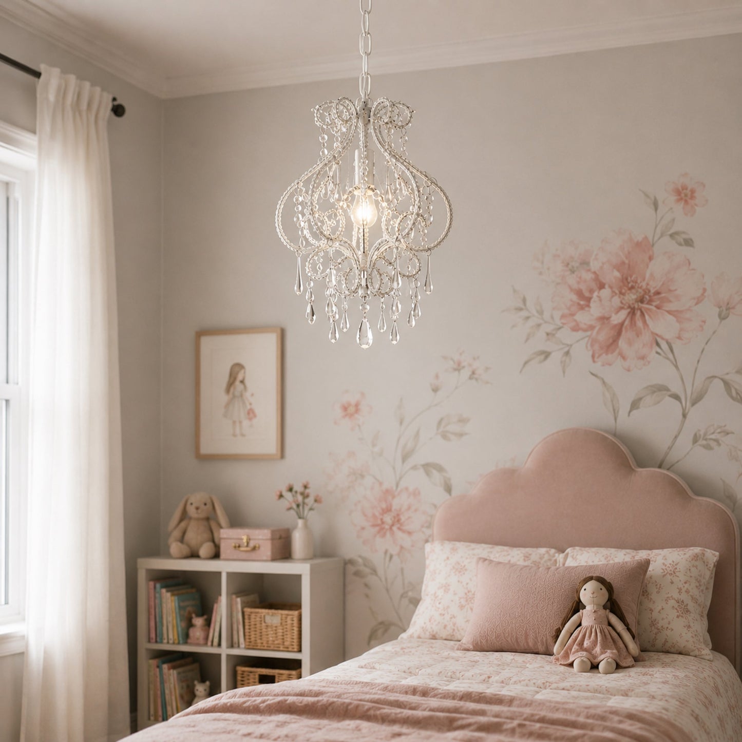 Darling Chandelier - White