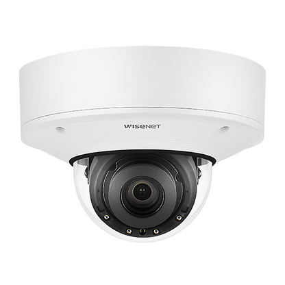 Hanwha Vision XNV-8082R 6MP IR Dome Camera – Rugged AI Surveillance with 150dB WDR (Wisenet7) x series