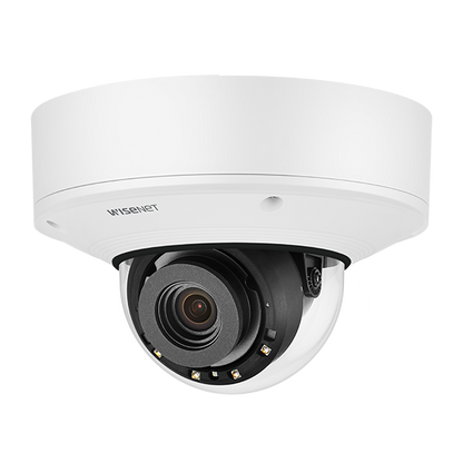 Hanwha Vision XNV-8082R 6MP IR Dome Camera – Rugged AI Surveillance with 150dB WDR (Wisenet7) x series