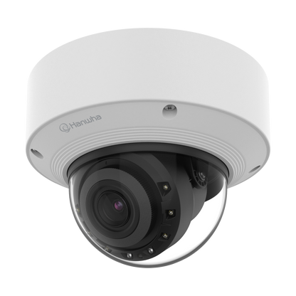 Hanwha Vision XNV-A9084R 8MP AI IR Vandal Dome Camera – Advanced AI Surveillance with Dual NPU and Superior IR Performance x series