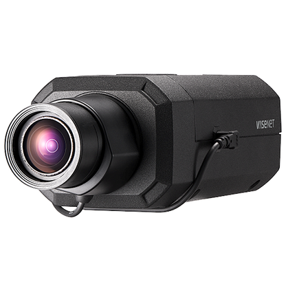 Hanwha Vision HV-XNB-9002 4K UHD Network Box Camera – Wisenet7 AI Intelligence, No Lens Included x series