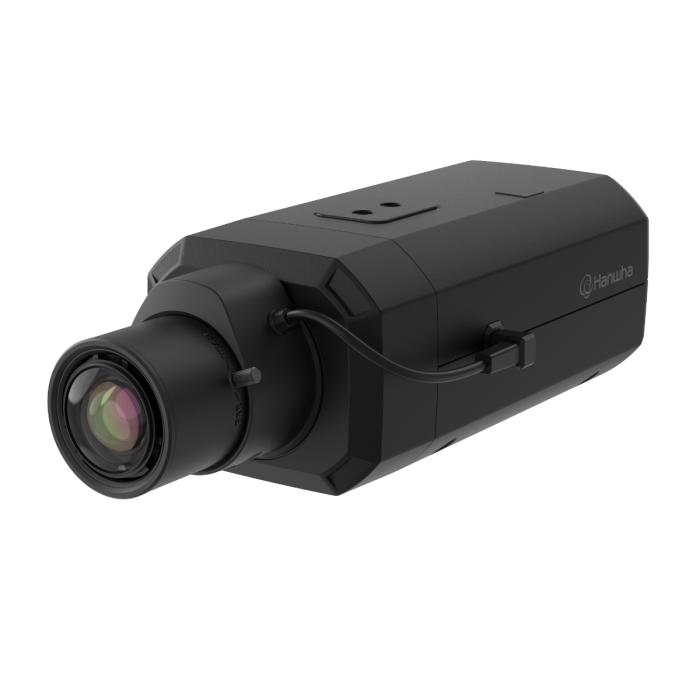 Hanwha Vision HV-XNB-A8004 XNB-A8004 5MP Wisenet 9 AI Box Camera – AI Analytics, WiseStream, WiseNR II, FIPS 140-3 Level 3, 120dB WDR