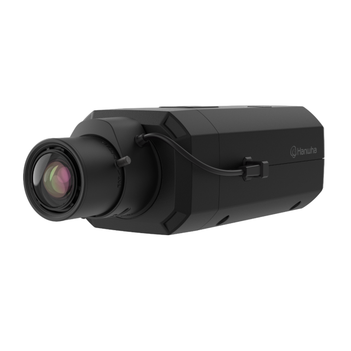 Hanwha Vision HV-XNB-A8004 XNB-A8004 5MP Wisenet 9 AI Box Camera – AI Analytics, WiseStream, WiseNR II, FIPS 140-3 Level 3, 120dB WDR