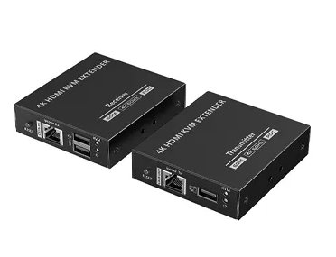 XTENDR 4K HDMI KVM Extender with POC, HDMI Loop Out, HDR10, Audio – XTR-C5KVM-POC-V2