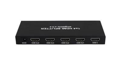 XTENDR HDMI 1x4 Splitter 4K UHD with EDID Copy, HDR & Dolby/DTS 7.1 Support – NDAHD-HDMI0104-SX